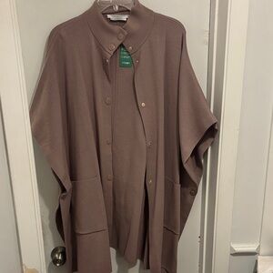 Simons Elegant Brown Cape for Women